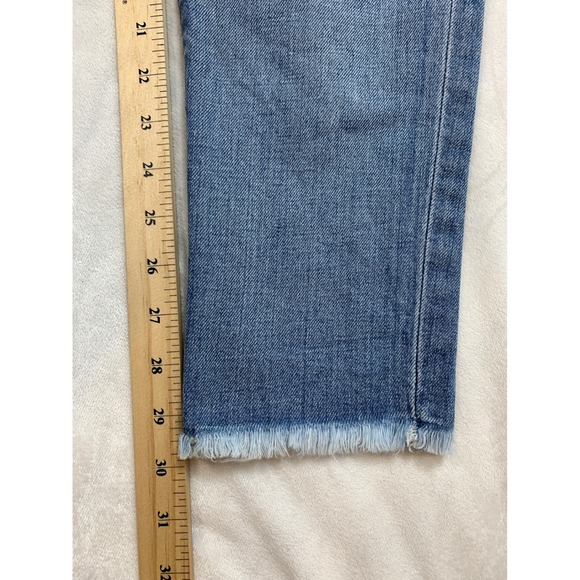Joe's Jeans The Finn Ankle Skinny Ankle Distressed Japanese Denim Size 28 Yuki - Picture 9 of 10